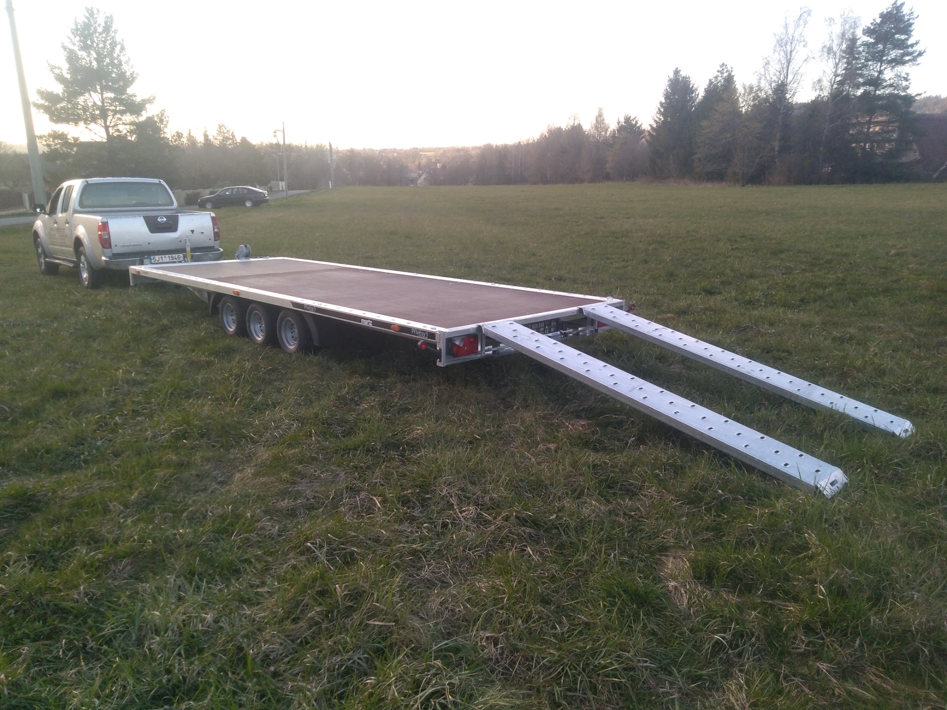 NOVĚ V NABÍDCE PŘEPRAVNÍK 6 x 2,1 M